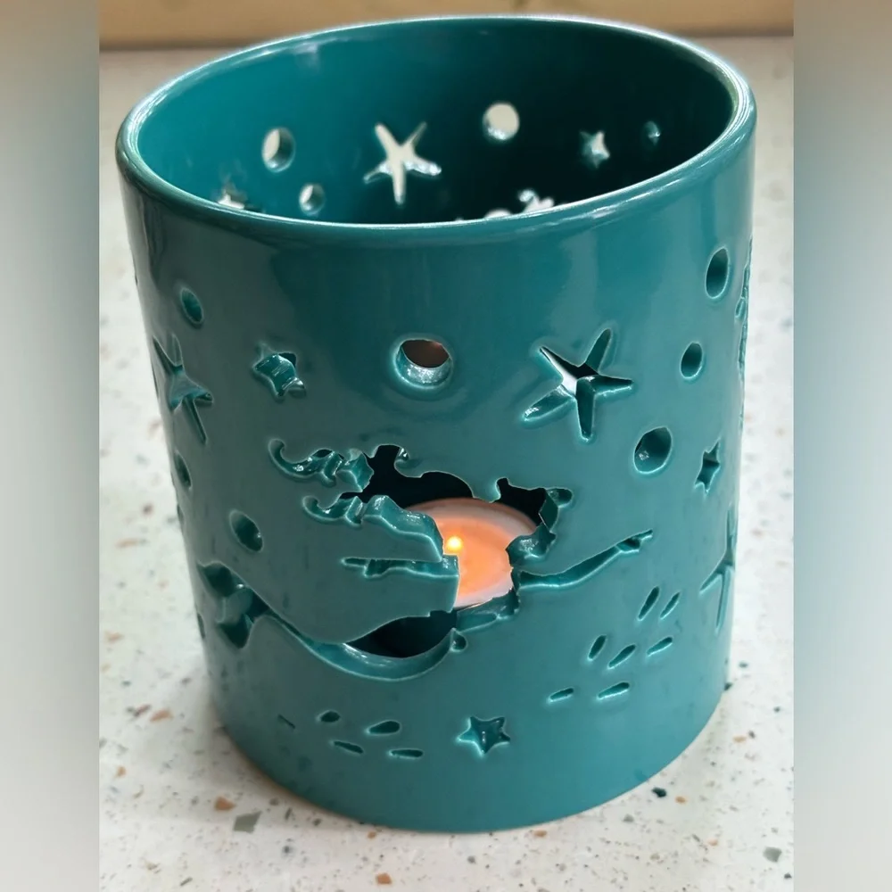 Disney Fairy Tales And Seashells The Little Mermaid Votive Candle Holder‎